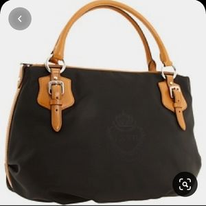 Ralph Lauren Weymouth Maidstone Navy Satchel